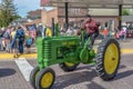 Old John Deere Tractor in Pella, Iowa Royalty Free Stock Photo