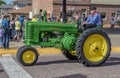 Old John Deere Tractor in Pella, Iowa Royalty Free Stock Photo