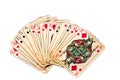 Old joker cards Royalty Free Stock Photo