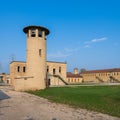 Old Joliet Prison Yard and Guard Tower