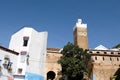 Old kasbah district in city of  Chefchaouen,Morocco Royalty Free Stock Photo