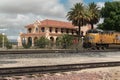 Old Kelso, California railroad depot Royalty Free Stock Photo