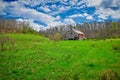 Old Kentucky Tobacco Barn in Early Spring