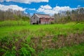 Old Kentucky Tobacco Barn in Early Spring