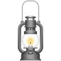 Old Kerosene Lamp Royalty Free Stock Photo