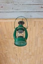 Old kerosene lantern Royalty Free Stock Photo