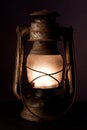 Old kerosene lantern Royalty Free Stock Photo