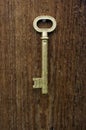 Old key. Royalty Free Stock Photo