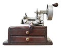 Old key duplicating machine Royalty Free Stock Photo