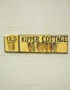 Old Kipper Cottage sign