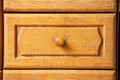 Old kitchen wooden brown cabinet as background ,kitchen furniture Royalty Free Stock Photo
