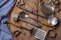 Old kitchenware Royalty Free Stock Photo