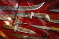 Old Knives, museum, antique Royalty Free Stock Photo