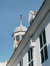 Old Kolonial building wind direction Royalty Free Stock Photo