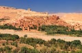 Old Ksar of Ait-Ben-Haddou in morocco Royalty Free Stock Photo