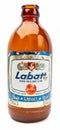 Vintage Labatt beer bottle