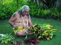 Old Lahaina Luau - Hawaiian man
