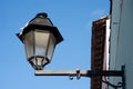 Old lamp to light the streets of Pelourinho Royalty Free Stock Photo