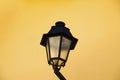 Old lamp to light the streets of Pelourinho Royalty Free Stock Photo