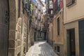Old lane of the old city of Toledo