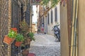 Old lane of the old city of Toledo