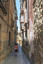 Old lane of the old city of Toledo