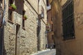 Old lane of the old city of Toledo