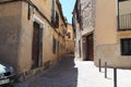 Old lane of the old city of Toledo