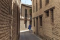 Old lane of the old city of Toledo