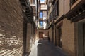 Old lane of the old city of Toledo