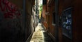 Old lanes of Venice. Narrow streets