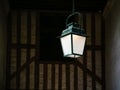 Old lantern in castle Chateau de Chambord Royalty Free Stock Photo