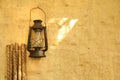 Old Lantern at home India Royalty Free Stock Photo