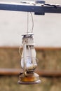 Old Lantern - Vintage Lamp - Manta - Ecuador Royalty Free Stock Photo