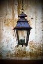 Old lantern on a wall Royalty Free Stock Photo