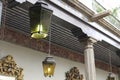 Old lanterns chained, Casa de los Azulejos, CDMX