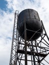 Old large water tank. Royalty Free Stock Photo