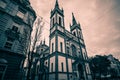 Old larks fields church Altlerchenfelder Kirche in Vienna Austria Royalty Free Stock Photo