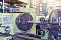 Old lathe Royalty Free Stock Photo