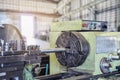 Old the Lathe Royalty Free Stock Photo