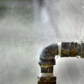 Old Leaky Pipes Royalty Free Stock Photo
