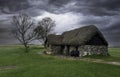 Old Leanach Cottage Royalty Free Stock Photo