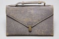 Old leather bag Royalty Free Stock Photo