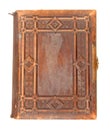 Old leather bound book Royalty Free Stock Photo