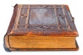 Old leather bound book Royalty Free Stock Photo