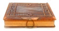 Old leather bound book Royalty Free Stock Photo