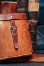 Old Leather Case Royalty Free Stock Photo