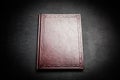 Old leather covered book Royalty Free Stock Photo