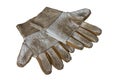 Old leather gloves Royalty Free Stock Photo