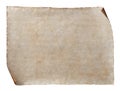 Old letter manuscript parchment paper scroll texture background Royalty Free Stock Photo